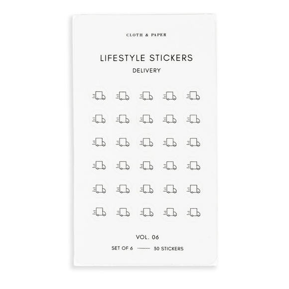 Cloth and Paper 6 sets Arrow Flags, 1 Luxe Tab, 2 Mini Lifestyle Stickers 60 - Picture 16 of 16